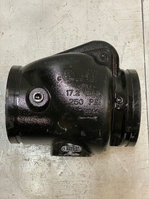 UL Model G Swing Check Valve Drain 34721 143V 17.2Bar 250Psi 2022 6-1/2"