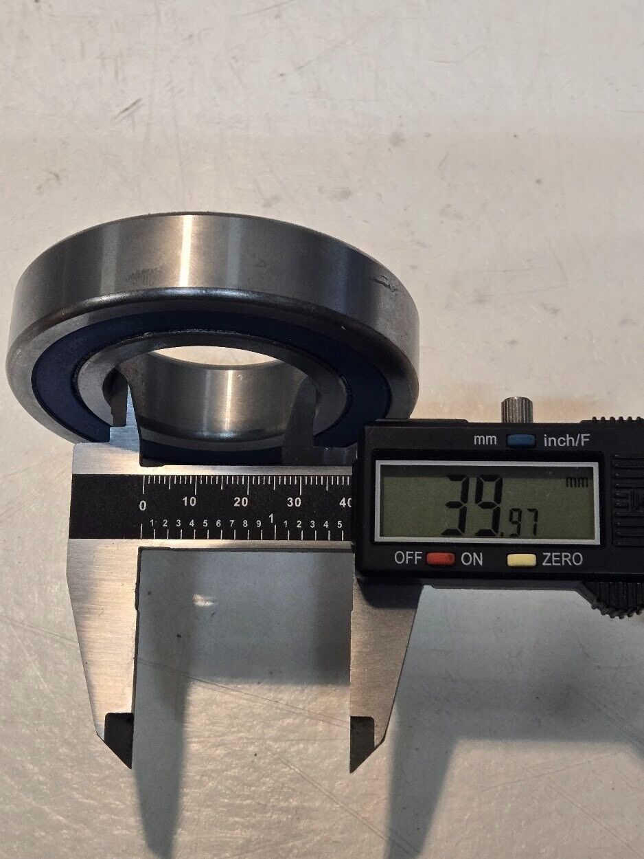 CSC 6208RS Deep Groove Ball Bearing 80mm Outer Dia. 40mm Inner Dia. 18mm Thick