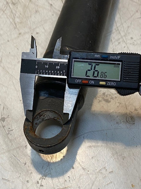 Hydraulic Cylinder 14" Long 17mm Thread 1-1/2" 54mm OD 27mm Bore