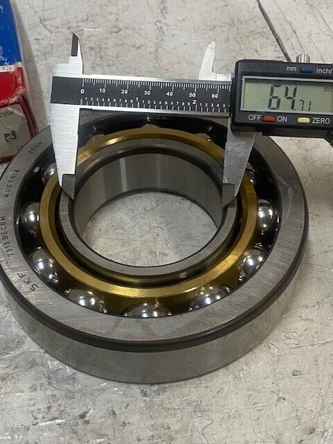 SKF Explorer Angular Contact Ball Bearing 7313BECBM 250H 140x65x33 mm