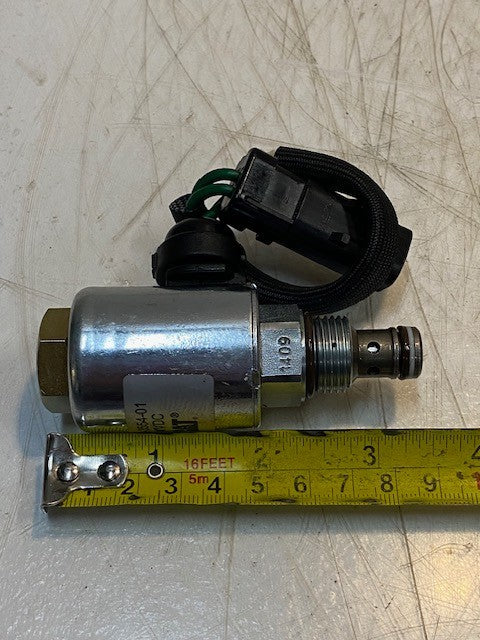 CAT Caterpillar OEM 300-3554-01 24VDC SOLENOID VALVE COIL & VALVE ASSEMBLY