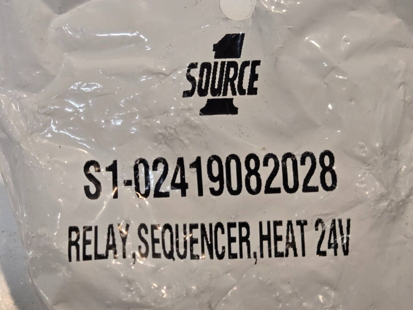 2 Quantity of Source 1 24V Heat Sequencer Relays S1-02419082028 | 12S20 (2 Qty)