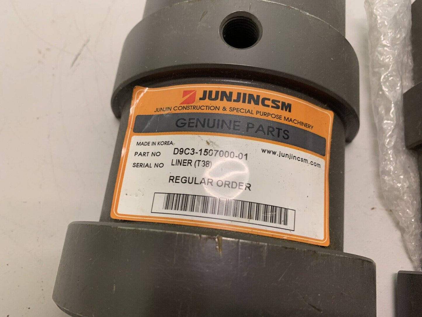 JunJin CSM Construction and Special Purpose Machinery Liner T38 D9C3-1507000-01