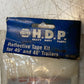 HDP Reflective Tape 50-48K 44-18"x2" Red/Silver Strips 4-12"x2" Silver Strips