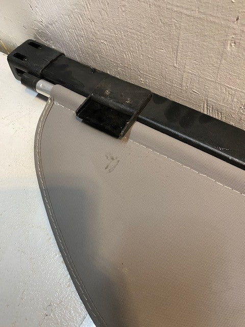 Gray Retractable Rear Trunk Parcel Shelf Cargo Cover Luggage Shade Shield