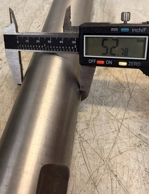 Metal Alignment Test Precision Steel Shaft Bar 22-1/4in Measuring Tool