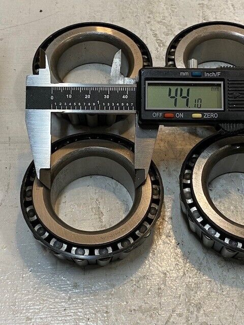 6 Quantity of SST Tapered Bearings 25580 | 44mm Bore 76mm OD (6 Quantity)