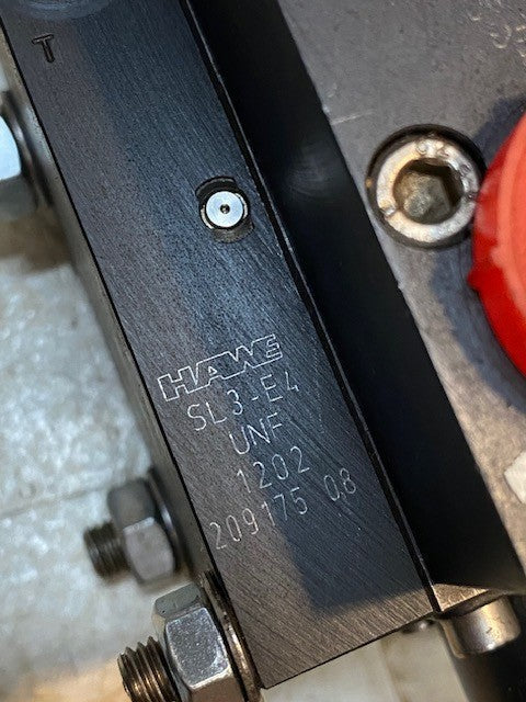 HAWE Hydraulic Monoblock Solenoid Directional Control Valve HNA0017382