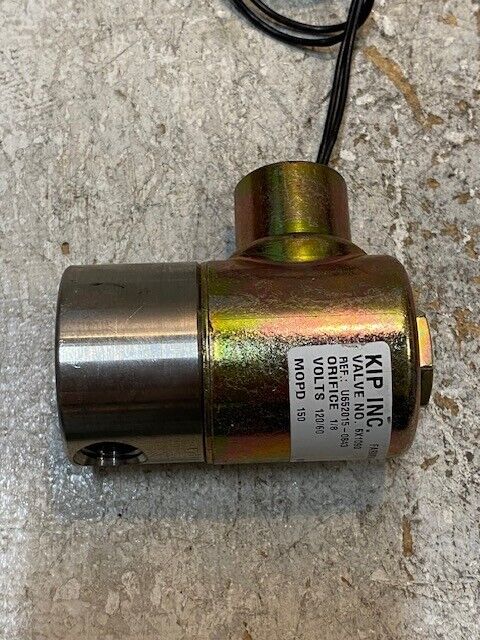 KIP Inc. Solenoid Valve 6X1090 U652015-0843 1/8 Orifice 120/60 V 150 MOPD