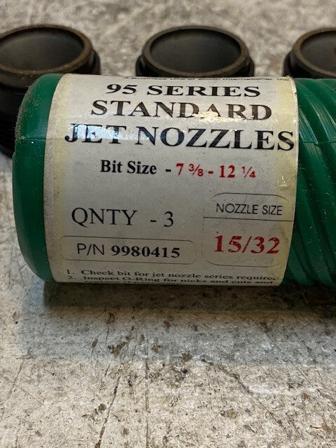 Smith Tool 95 Series Standard Jet Nozzles Set of 3 | 9980415 | Nozzle Size 15/32