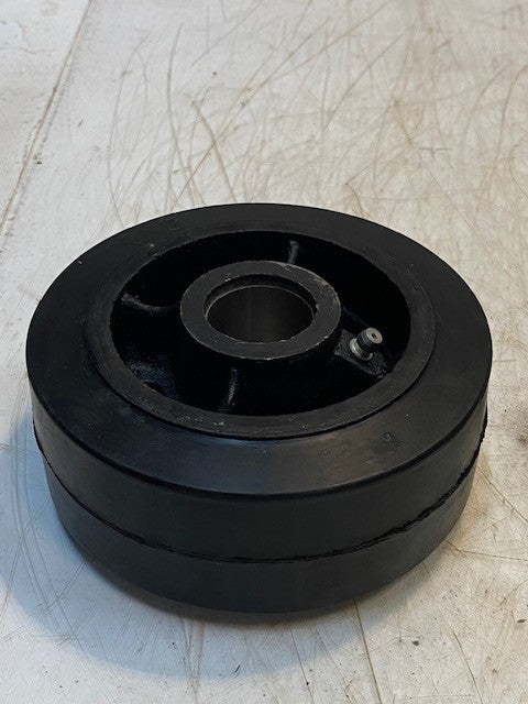 Heavy Duty 5x2 Caster Wheel Roller Kit 28mm Bore Industrial Roller
