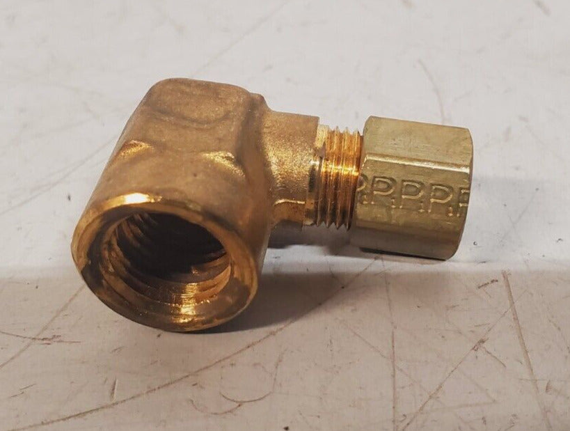 25 Qty. of Parker Brass 90º Elbow Fittings X170C-4-4 (25 Qty)