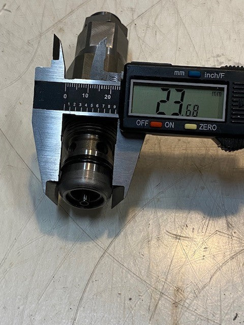 Hydraulic Relief Valve 21mm Thread End 34mm OD 24mm End 4-3/8" Long