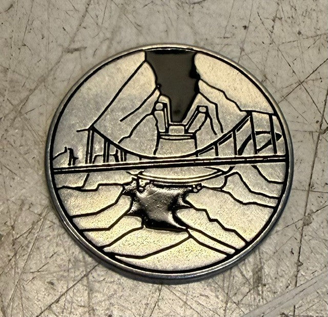 100 Count Of Mike O'Callaghan-Pat Tillma Memorial Bridge Medalian Tokens