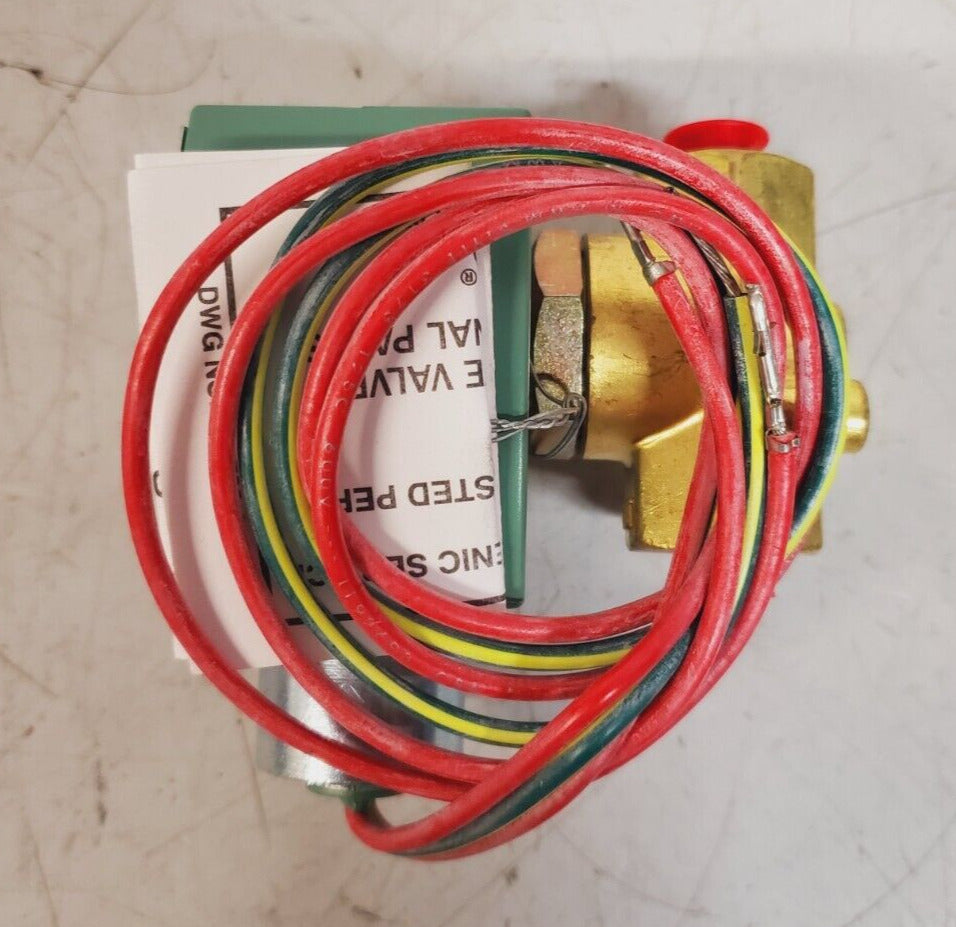 Asco Red Hat Solenoid Valve MX120 | 1/8 | 304683 T354671 | 03-925557-01 REV1