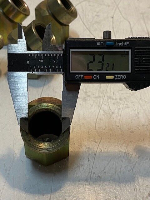 7 Quantity of 45 Degree Elbow Pipe Fittings 23mm ID 35mm OD (7 Quantity)