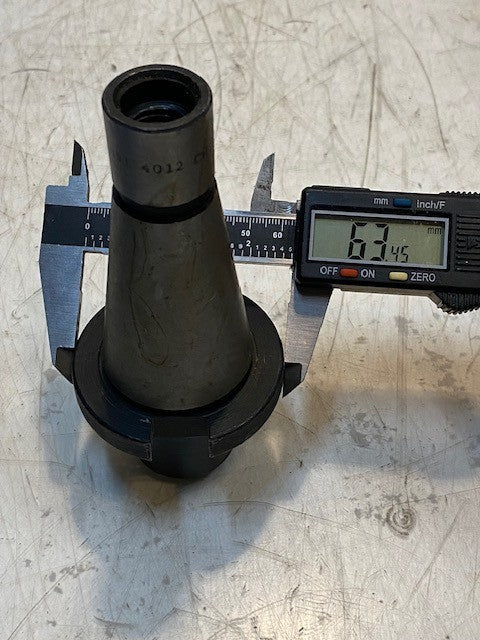 Tool Holder GM51 4012 | 5-1/2" Long 25mm End 12mm ID 63mm OD