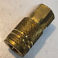 9 Quantity of Amflo C280B 1/4" Quick Change Couplings 1/4" FNPT Brass (9 Qty)