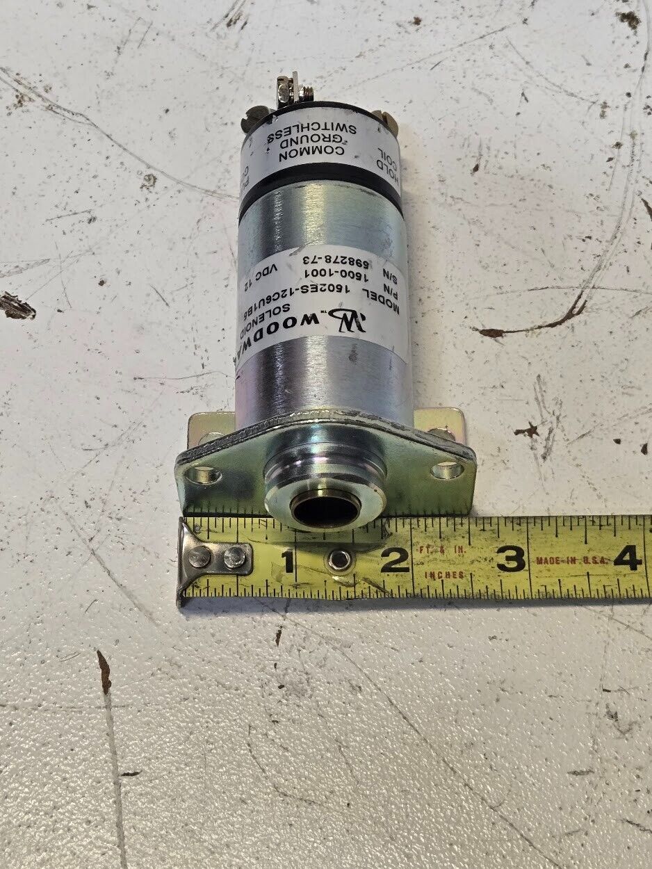 Woodward Solenoid 1502ES-12C6U1B5 | 1500-1001| 598278-73