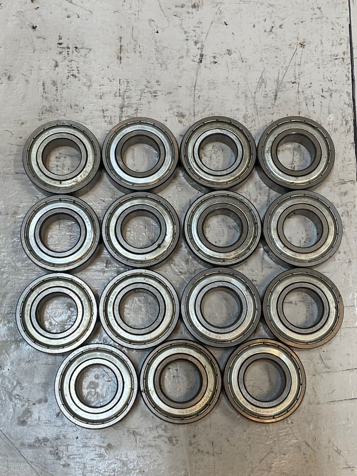 15 6205ZZ Bearings (15 qty)