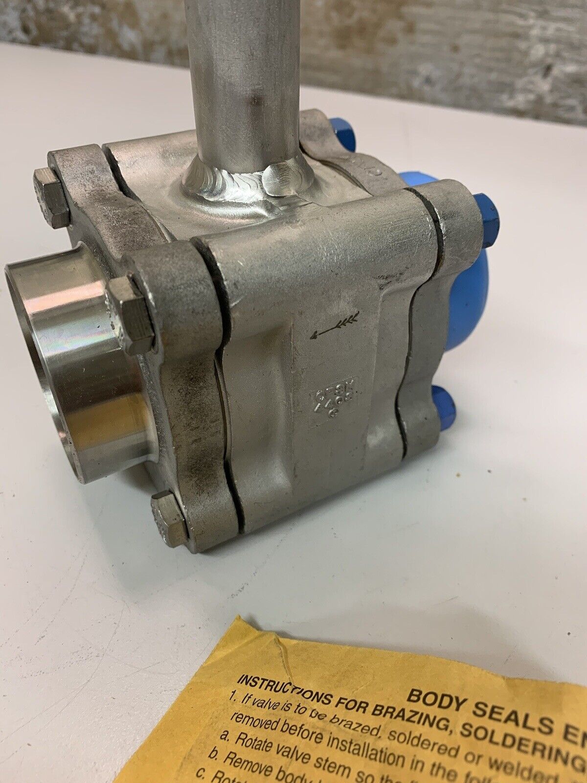 TBV 2115BW523636CMVA 1440 WOG 2” Ball Valve S22986-2