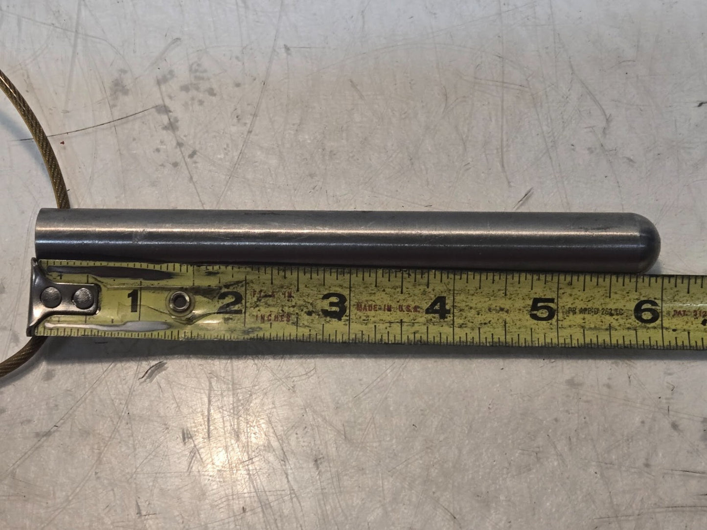 2 Quantity of Headless Straight Pins 16A11125-7 6" Long 5/8" Diameter (2 Qty)