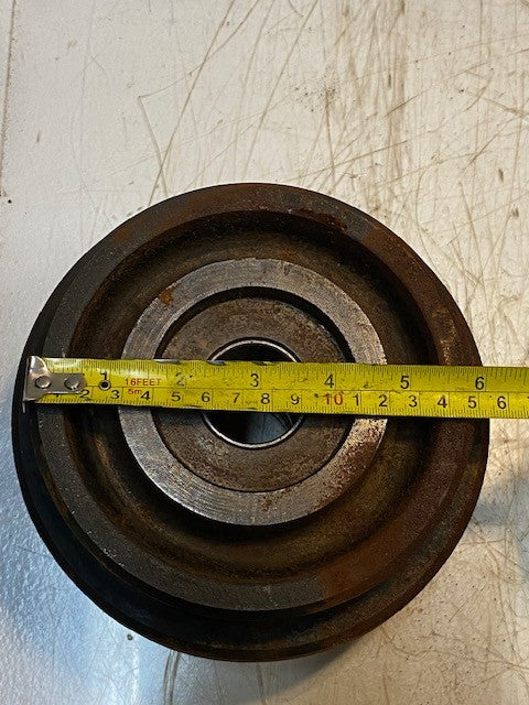Heavy Duty Industrial Agricultural Equipment Roller 5D07 | 7" Dia. 35mm Bore