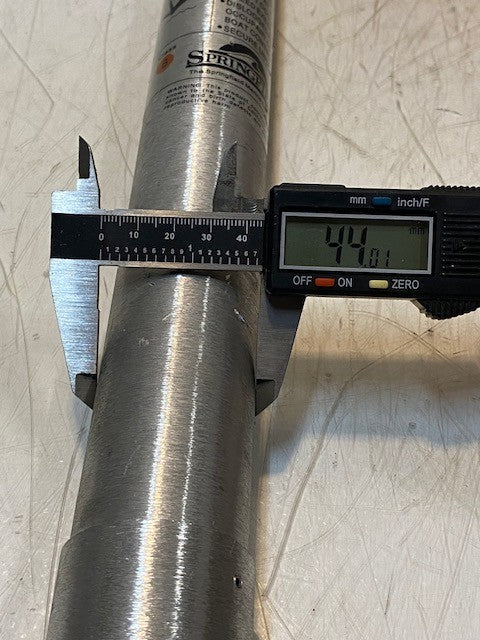 Springfield Marine King Pin Boat Seat Post 8123050 Class B  25-1/2" Long