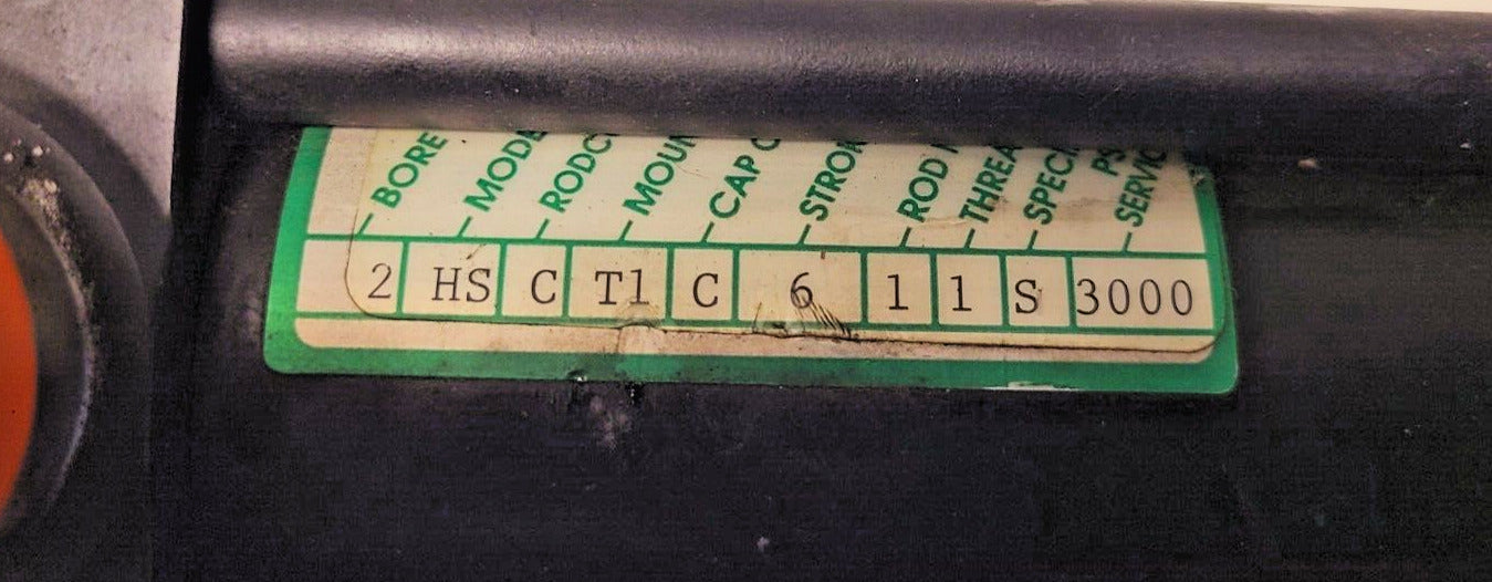 Cunningham MFG Hydraulic Cylinder Model HS 82396-459 | 82396 459