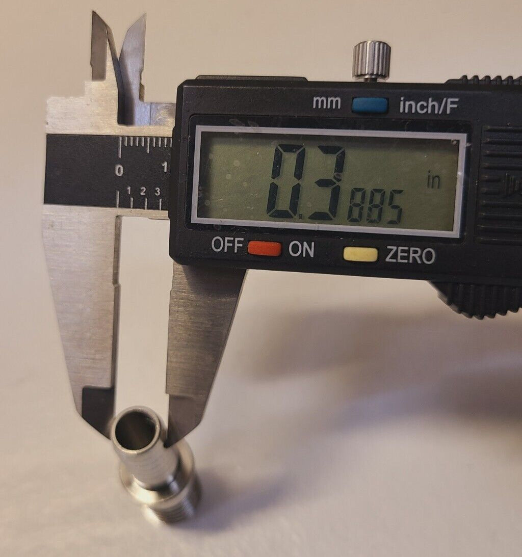 7 Quantity of 1/2" x 1/4" Barb Reducers (7 Qty)