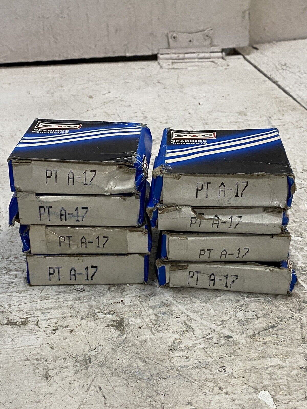 8 PTC Bearings PT A-17 | L68111 | L68149 (8 qty)