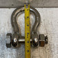 4 Quantity of Industrial Screw Pin Anchor Shackles WLL4T | 316NM | 7/8" (4 Qty)