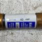 10 Qty of Edison ECNR40 Time Delay Dual-Element Fuses 250Vac 40Amp (10 Quantity)