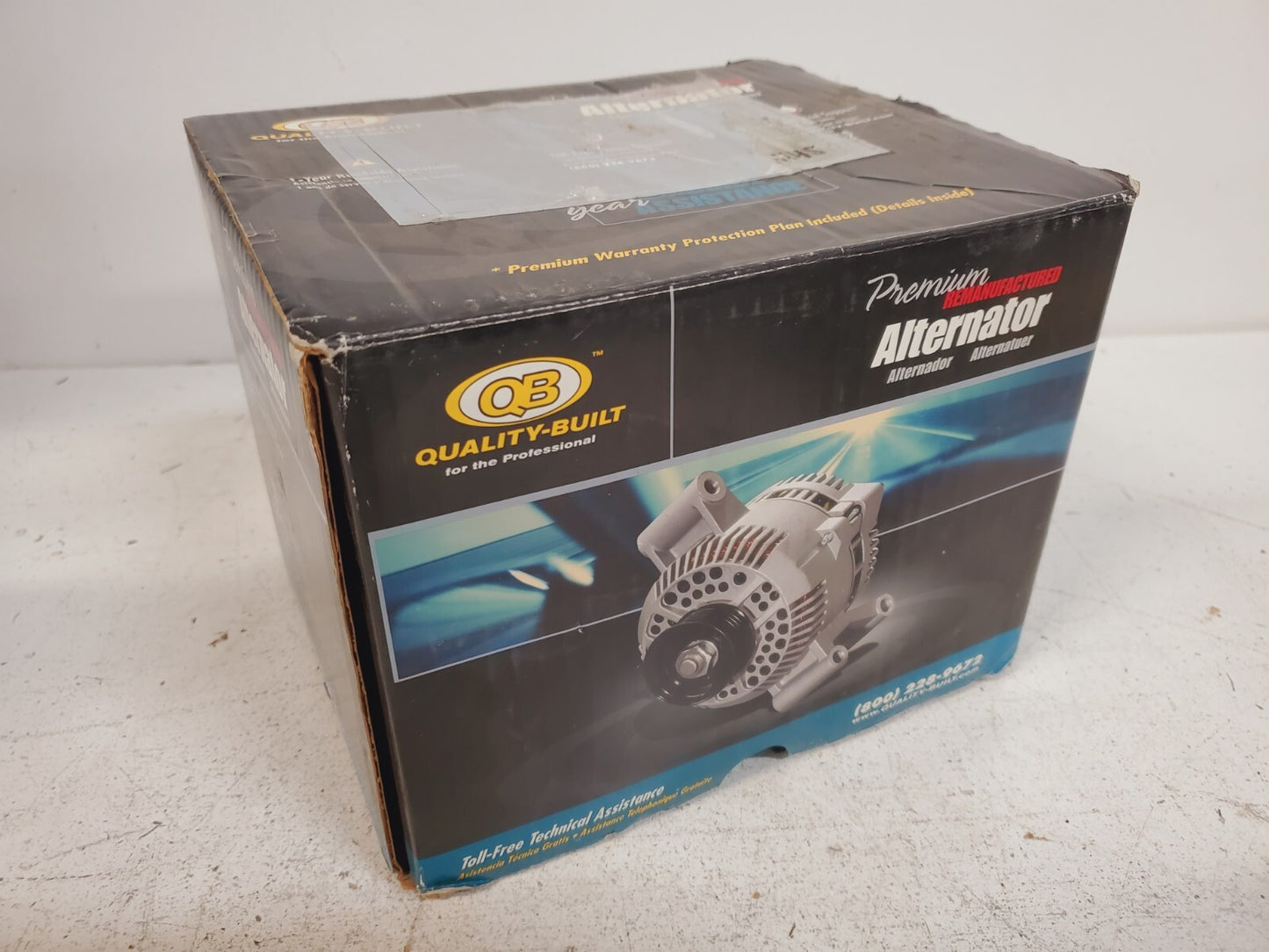 Quality-Built Remanufactured Alternator 15986