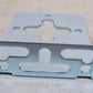 13 Qty of Vertiv L-Shaped Brackets For Knurr Miracel Racks 3.7"x2.75"x1"(13 Qty)