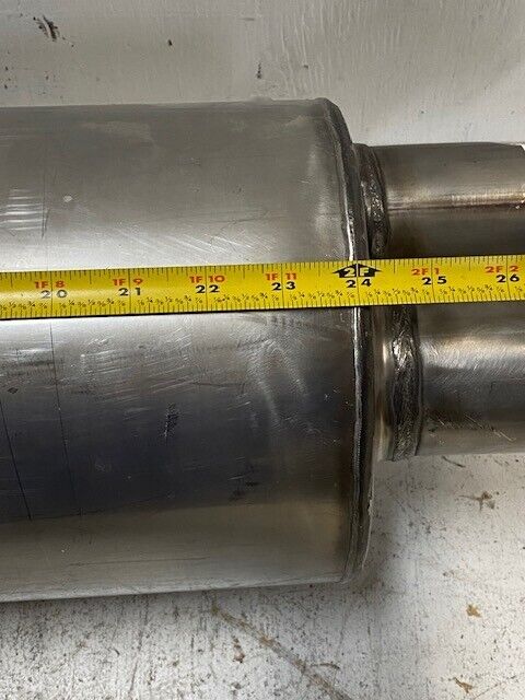 Gibson 24" Muffler 8" Diameter - Slight Damage (See Pics)