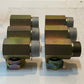 6 Quantity of 90 Degree Female to Male Fittings 3-1/2" L 42mm Thread 32mm ID