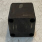 Hydraulic Block Cylinder 2-5/8" x 2-1/4" 16mm Thread 11mm Side Holes
