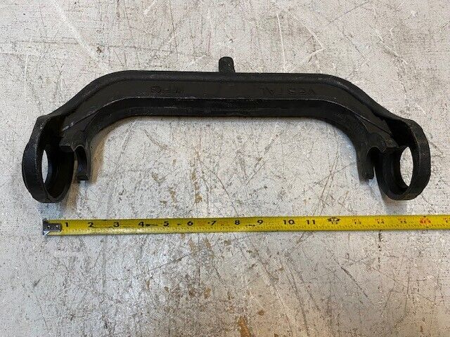 Vestal MFG 1" Cast Iron Water Meter Yoke Bar 15" Long w/ 1 Notch