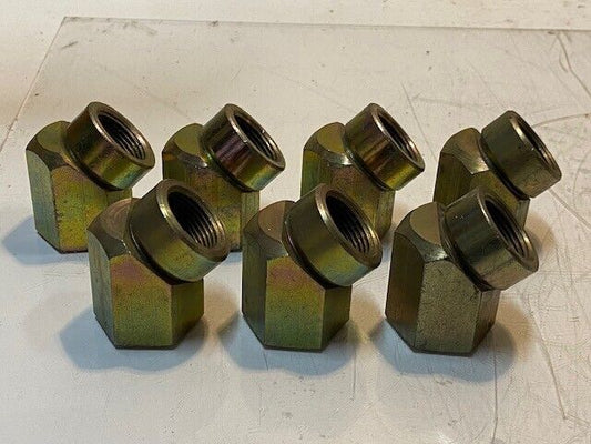 7 Quantity of 45 Degree Elbow Pipe Fittings 23mm ID 35mm OD (7 Quantity)