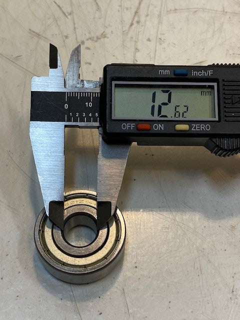 8 Quantity of 1621Z Shielded Radial Ball Bearings 13x35x11mm (8 Quantity)