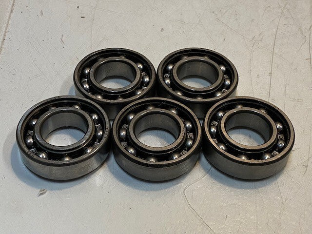 5 Quantity of NSK Bearings 6205 | 52mm OD 25mm Bore 15mm Thick (5 Quantity)