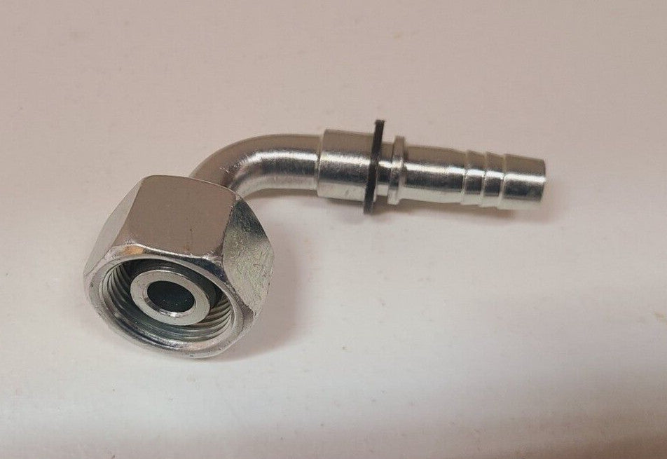 2 Qty of Pirtek Female Flat Face O-Ring 90 Degree DSF9-22-06 (2 Qty)