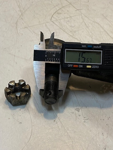 AP 23980 Tie Rod End 5" Long 25mm Thread 16mm Thread