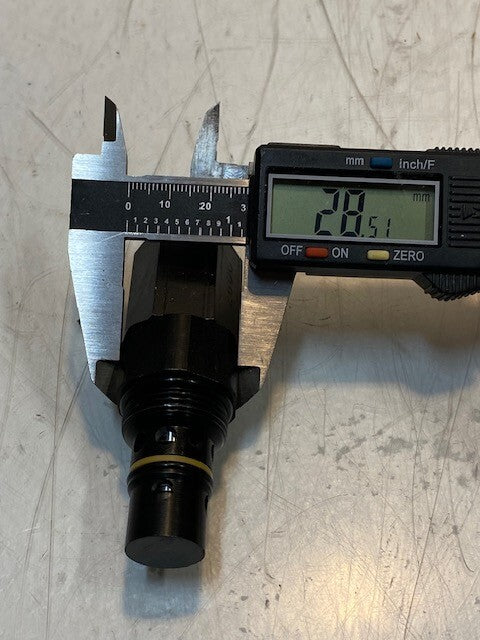 Relief Valve 2600 | 4-1/8" Long 17mm End 29mm OD 14mm Hex Nose