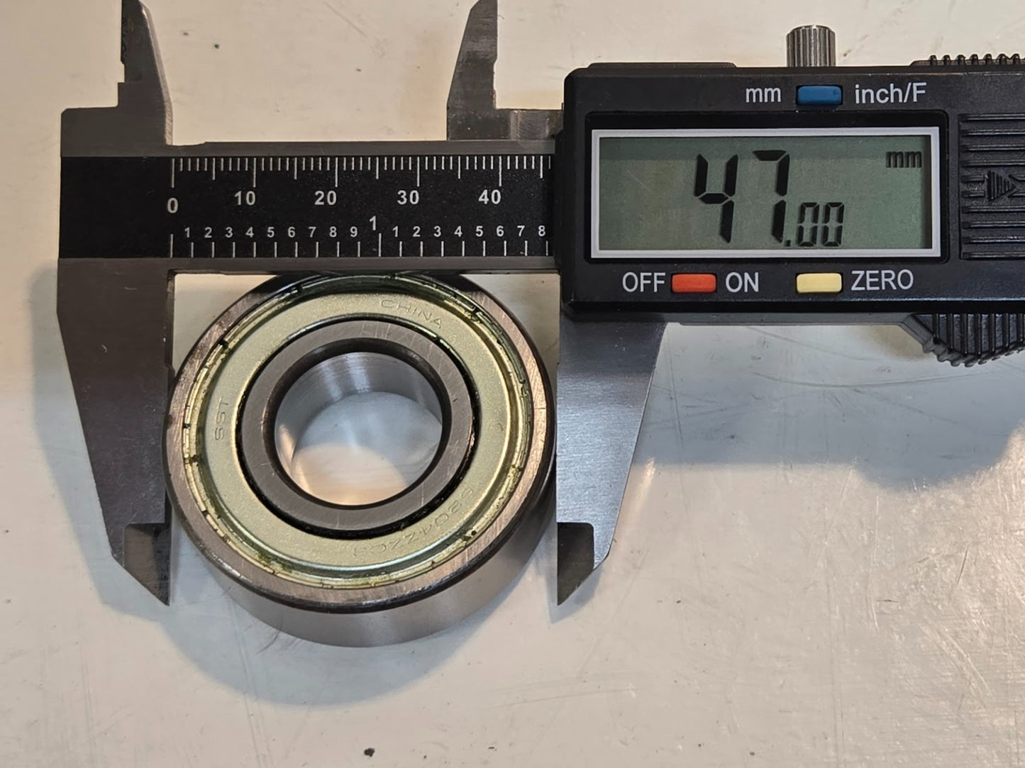 2 Quantity of SST Ball Bearings Metal Shielded 6204ZZC3 | 47 mm OD (2 Qty)