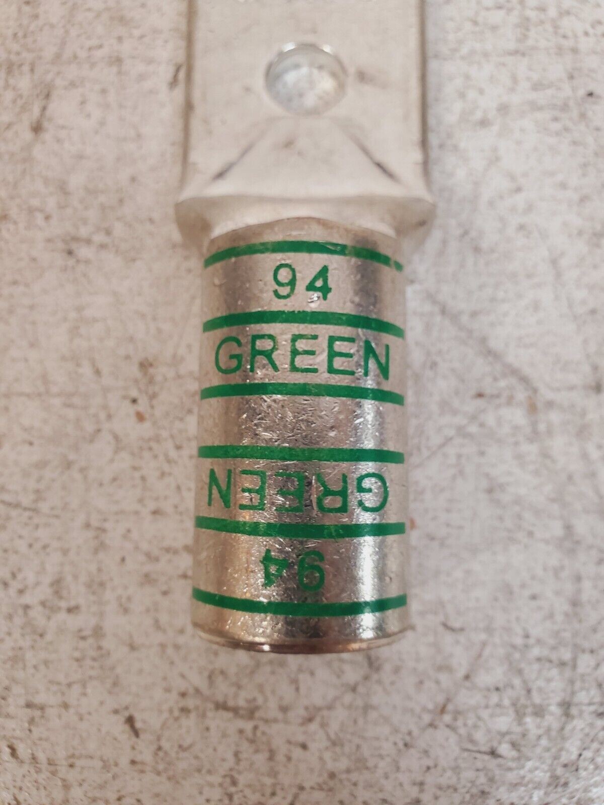 6 Qty Thomas & Betts Compression Connector Lugs 600 | 1100/24 94 Green (6 Qty)