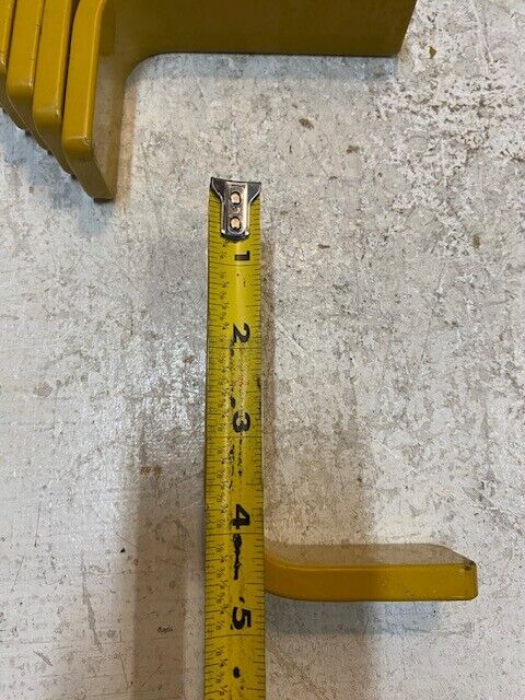 7 Quantity of Caterpillar CAT Brackets 4-5/8" L 3" W 1-1/2" H 4191827 (7 Qty)