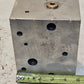 Hydraulic Manifold 6"x4 5/8"x3" Block | 3 Inlets | 2 Plugs | 3 Mounting Holes