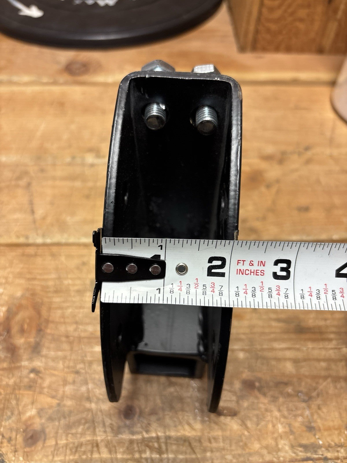 2" Hitch-Mounted Mobility Carrier Adapter 9-3/4" L 6-5/8" W
